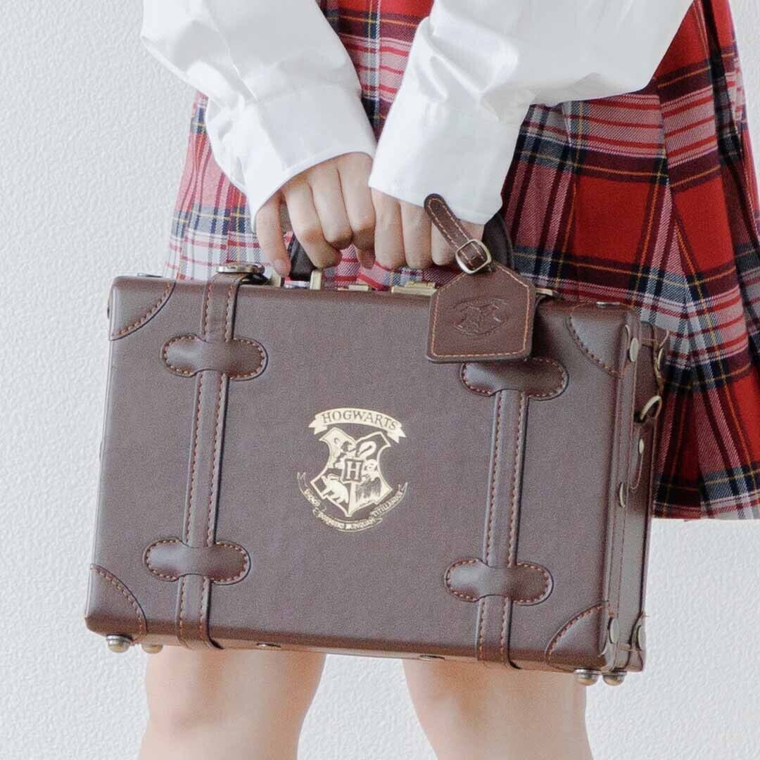 Harry Potter Hogwarts Trunk 2way Shoulder Bag Japan Limited