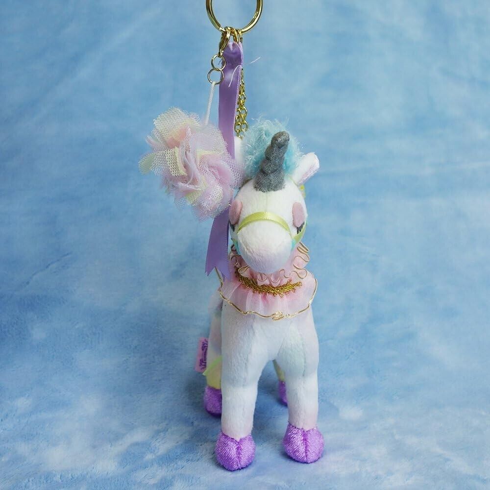 ECONECO Animal Parade Unita Unicorn Plush Bag Charm Japan Limited