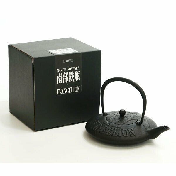 Evangelion Unit 01 Iron Kettle 0.4L Nanmbu Tekki Ironware Japan Limited