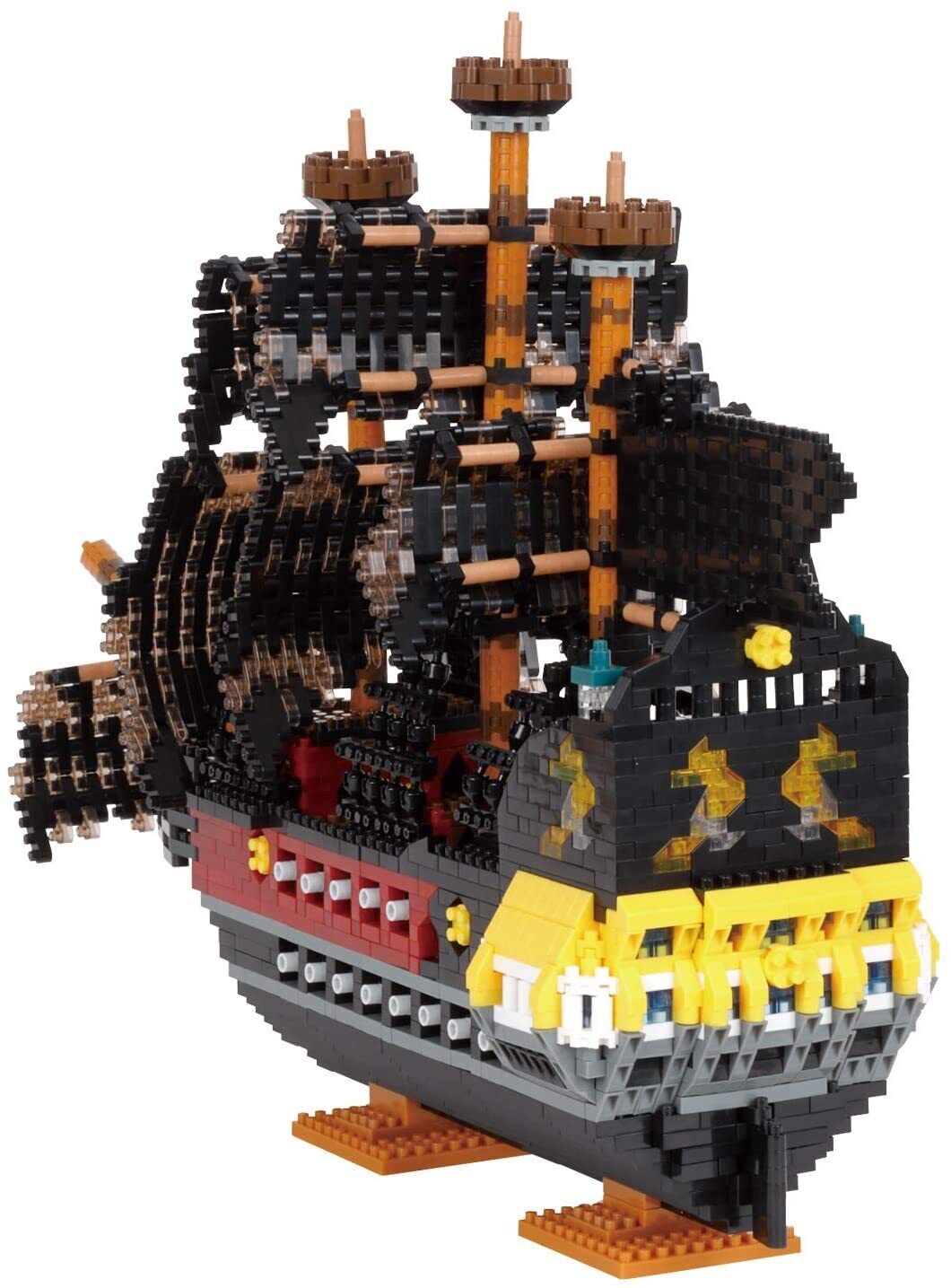 Edition NB-050 Kawada Nanoblock Pirate Ship Deluxe  Japan  Brand new