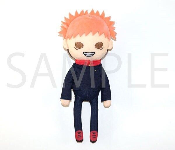 Jujutsu Kaisen Yuji Itadori Posing Doll Action Plush 28cm Japan Limited