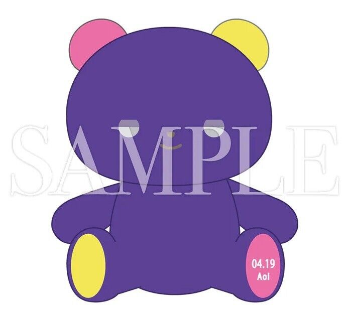 Paradox Live BIRTHDAY BEAR VISTY Aoi Kureha Plush 2024 Japan Limited