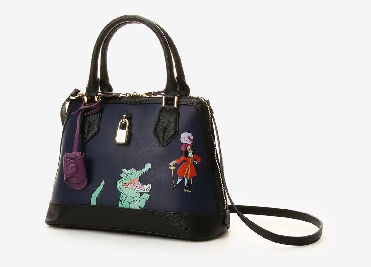 Disney 100th Anniversary Peter Pan Villain Captain Hook 2way Shoulder Bag Women