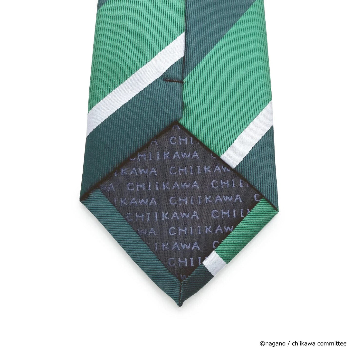 Chiikawa Kuri-Manju Tie Necktie Stripe Green Japan Limited Cosplay