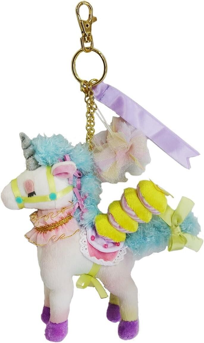 ECONECO Animal Parade Unita Unicorn Plush Bag Charm Japan Limited