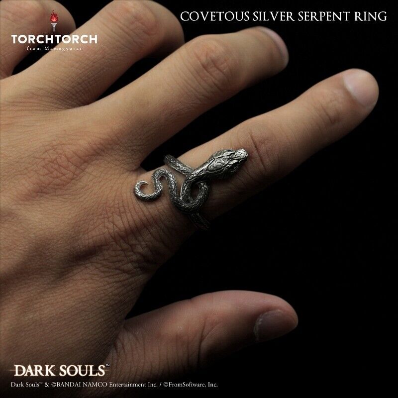 DARK SOULS Covetous Silver Serpent Ring Jewelry #10 TORCH TORCH Japan