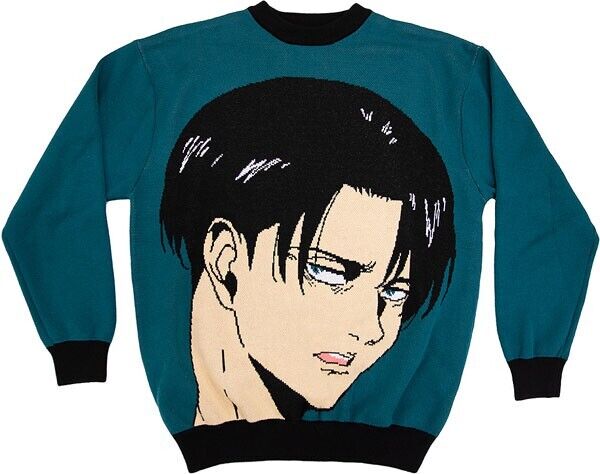 Attack on Titan The Final Season Levi Ackerman Knit Sweater Unisex Japan Cosplay