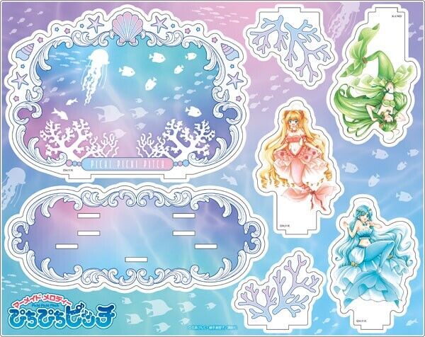 Mermaid Melody Pichi Pichi Pitch Acrylic Stand Diorama Figure Japan Limited