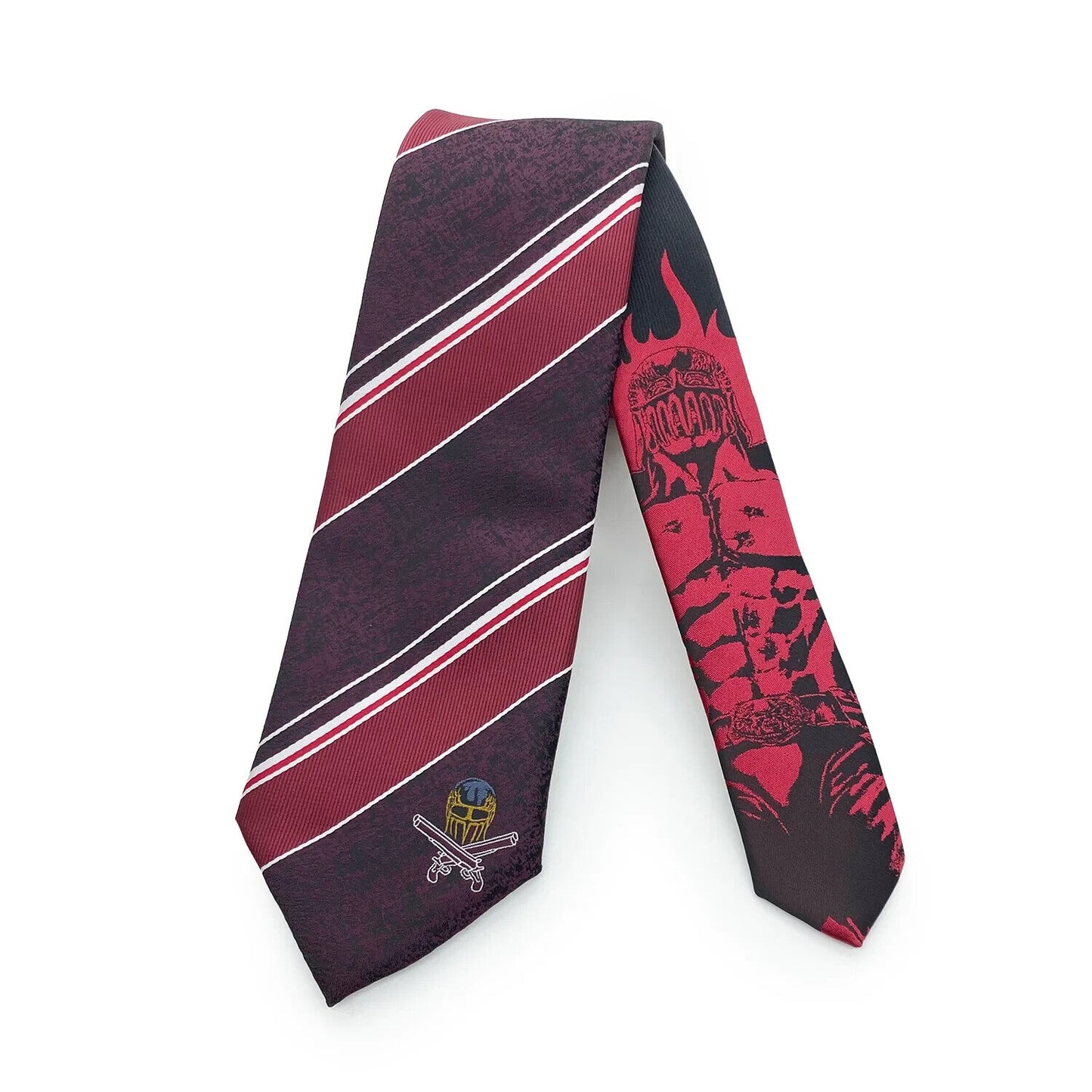 Fist of the North Star Hokuto no Ken Jagi Tie Necktie Wine Red Japan