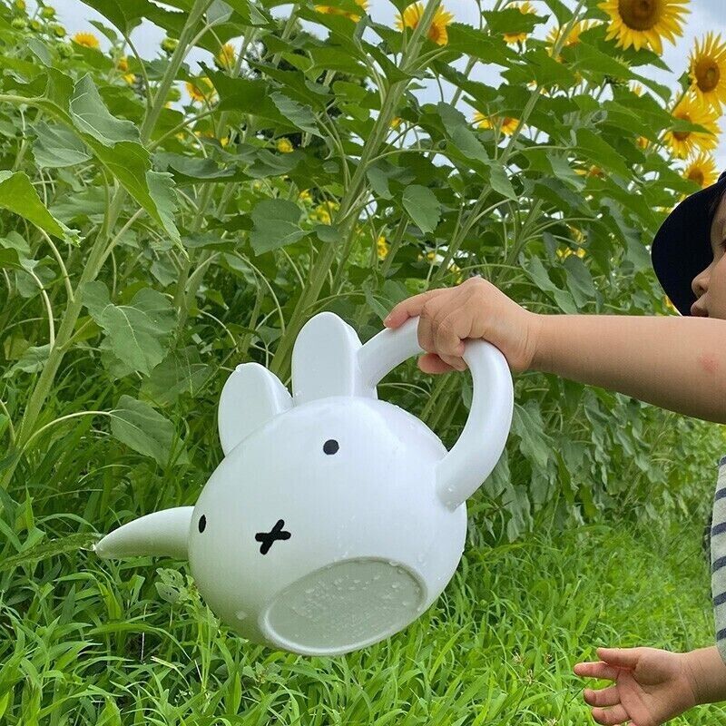 Flower Miffy Face Watering Can 500ml Japan