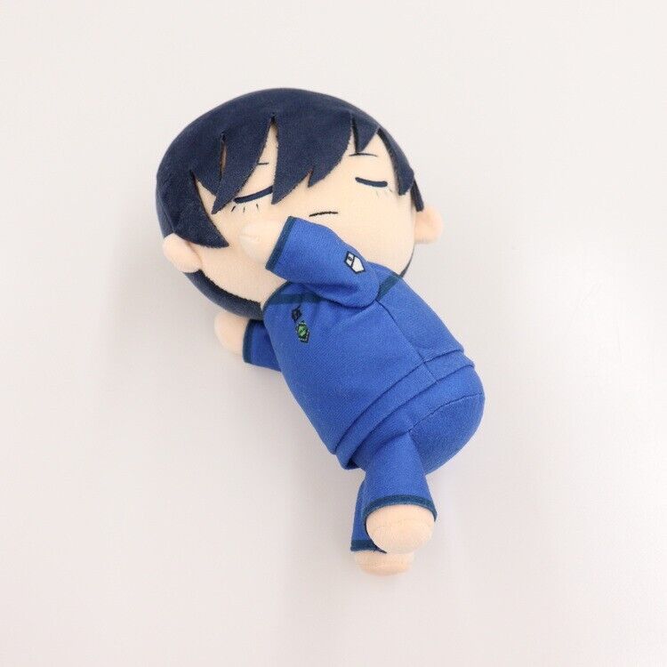 Blue Lock Rin Itoshi Sleeping Plush Doll 20cm Munyugurumi S Japan Limited