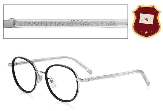 Harry Potter Hogwars Admission Letter Glasses Frame Black Owndays Japan