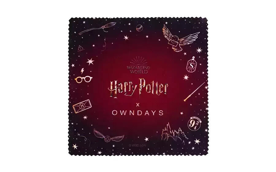 Harry Potter Hogwars Admission Letter Glasses Frame Black Owndays Japan