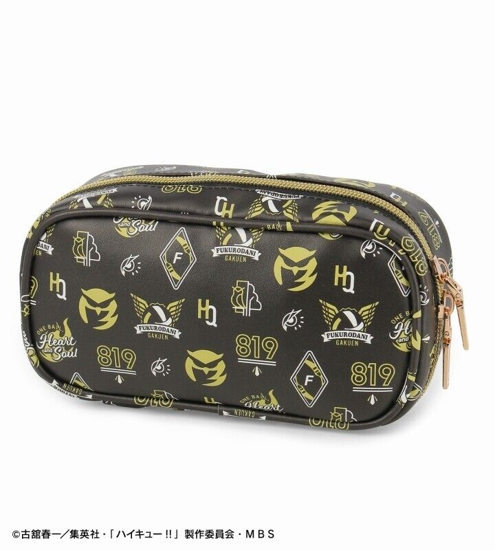 Haikyuu!! Haikyu Fukurodani Academy Pouch Case Bag Japan Limited