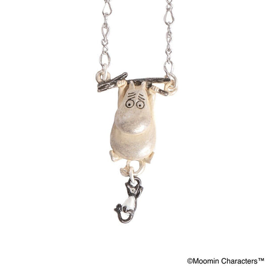 Moomin and Black Shadow Swinging Necklace Pendant Palnart Poc Japan Limited