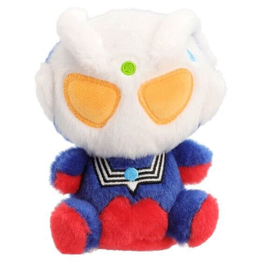 Ultraman Zero Fluffy Sitting Plush Palm Size 13cm Tsuburaya Japan Limited