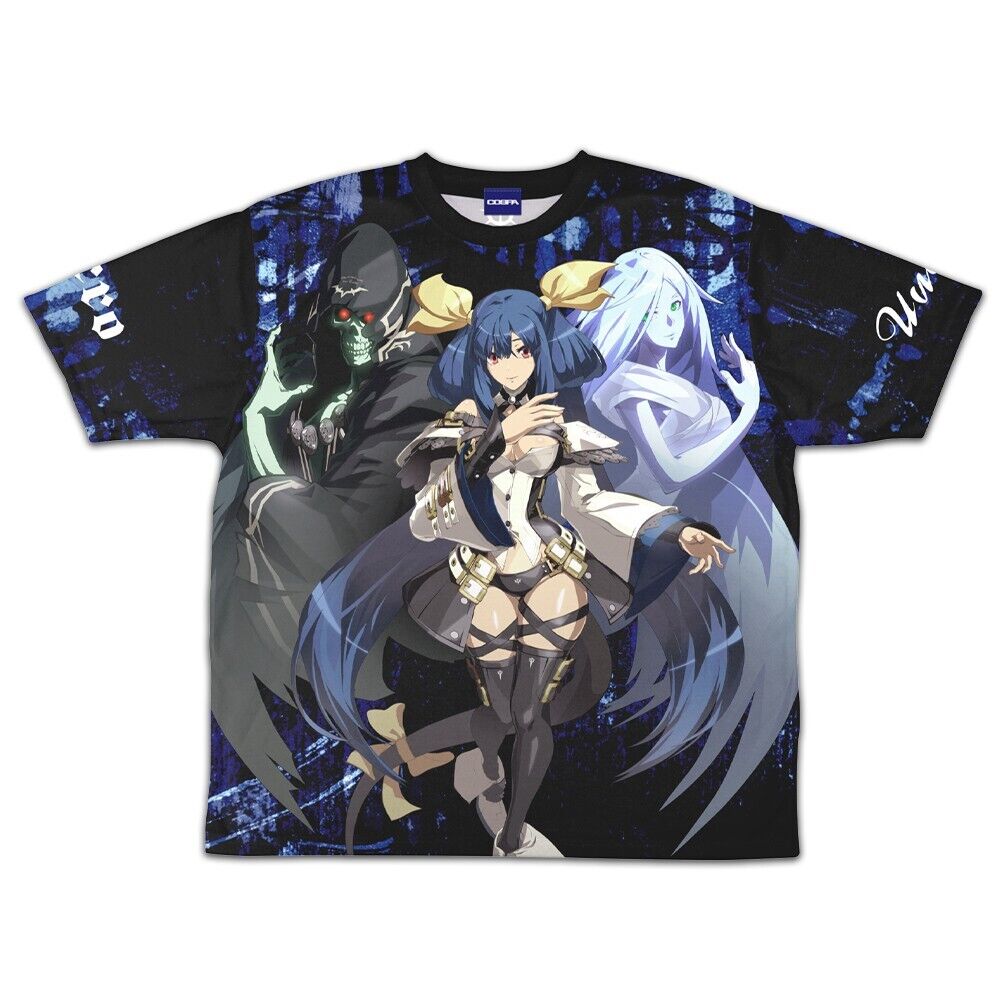 GUILTY GEAR Xrd REV 2 Dizzy Full Graphic T-shirt XL Size Japan Limited Cosplay