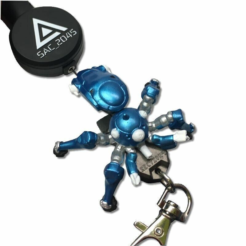 Ghost in the Shell SAC_2045 Tachikoma Reel Carabiner Key Ring Japan Limited