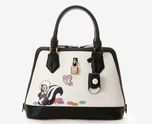 Disney 100th Anniversary Bambi Flower 2way Shoulder Bag Leather Women Samantha