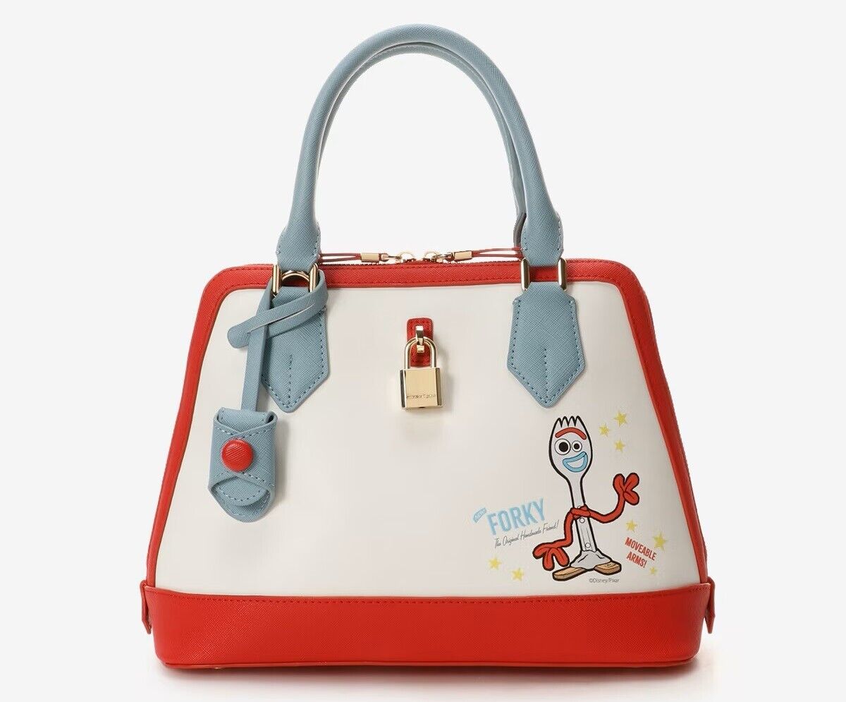 Disney 100th Anniversary Pixar Toy Story Forky 2way Shoulder Bag Leather Women