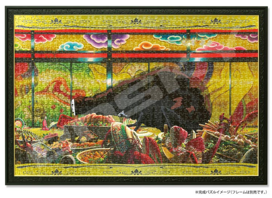 Ghibli Spirited Away After Feast Premium Foil Jigsaw 1000 piece Ensky 1000-275