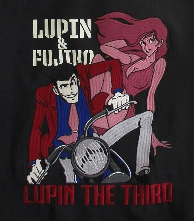 Lupin III the 3rd Third 50th Anniversary Fujiko Mine Track Jacket Jersey XL