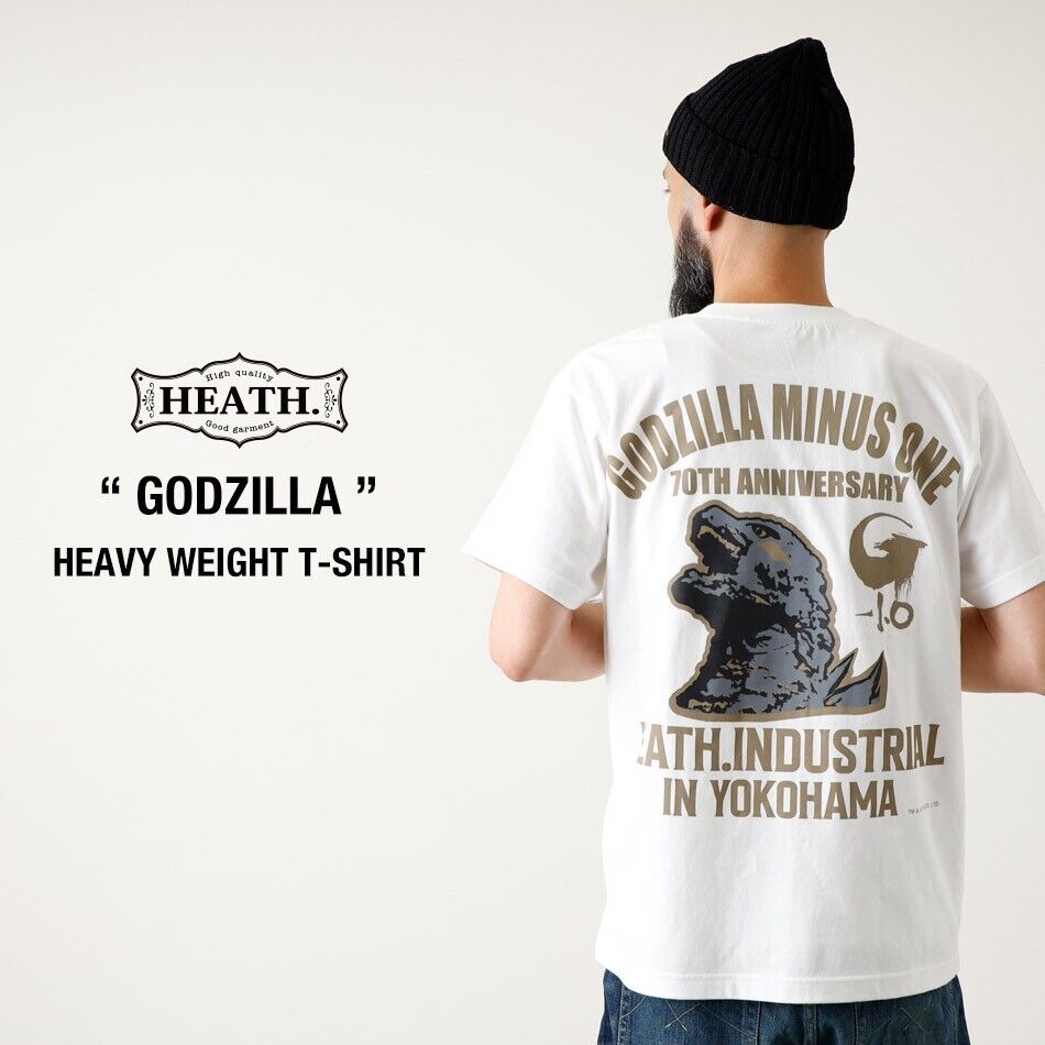 Godzilla Minus One T-shirt White XL Unisex Japan Limited