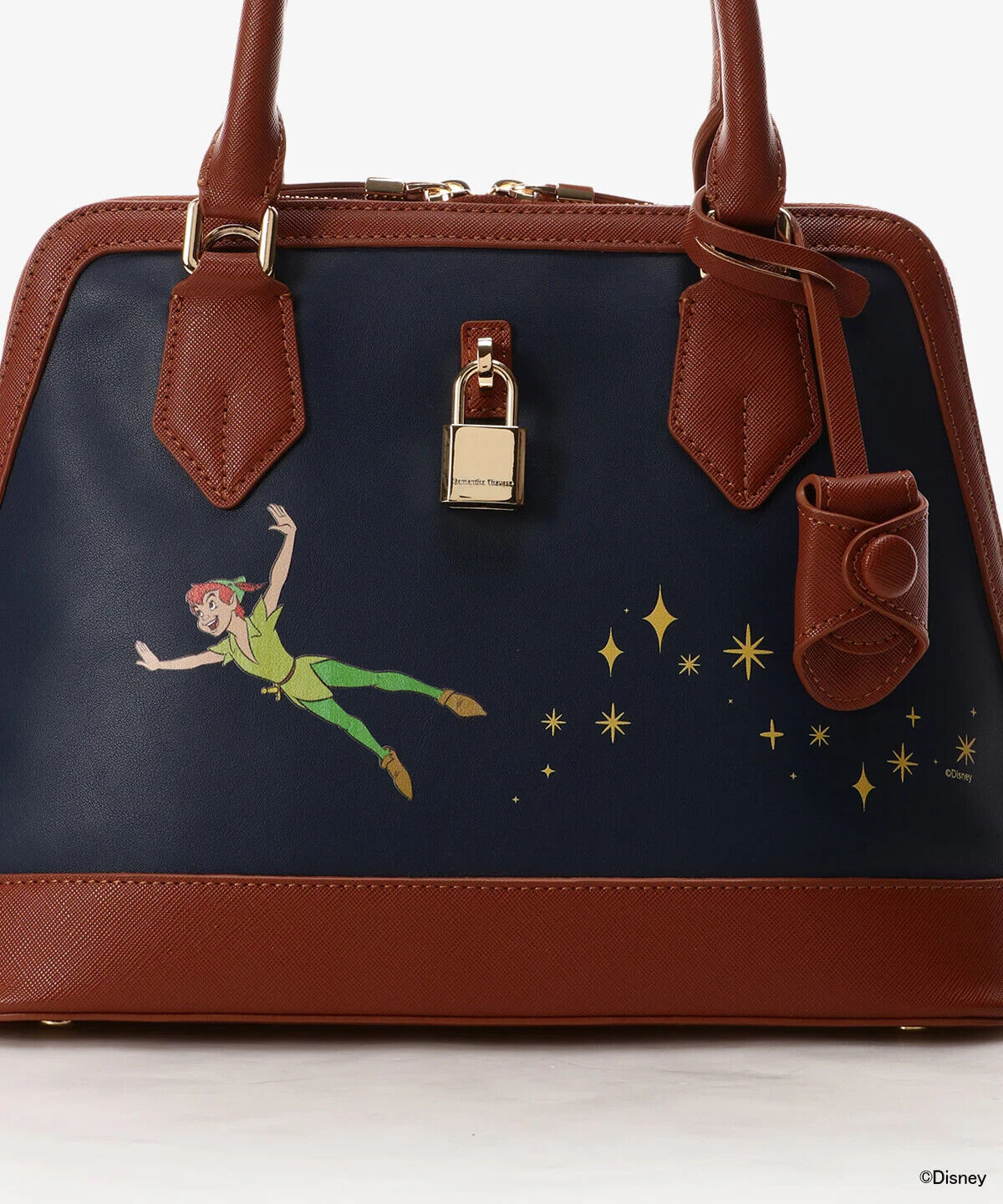 Disney 100th Anniversary Peter Pan 2way Shoulder Bag Leather Women Samantha