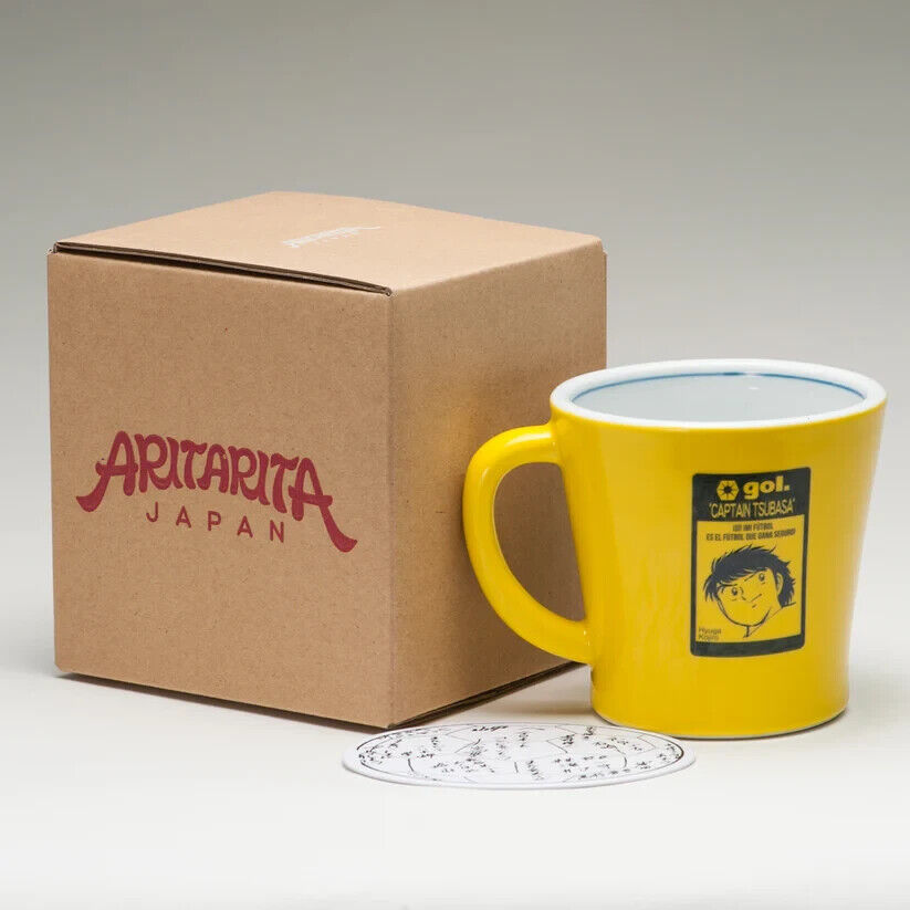 Captain Tsubasa Kojiro Hyuga Smooth Mug Cup 260ml Porcelain ARITARITA Japan