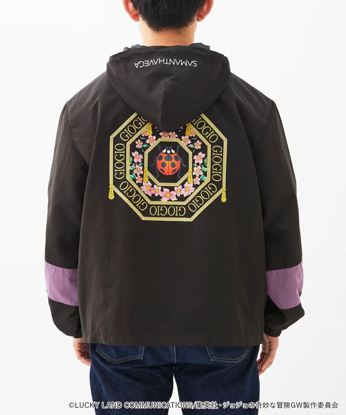 JoJo's Bizarre Adventure Pt.5 Golden Wind Blouson Hooded Jacket Unisex Samantha