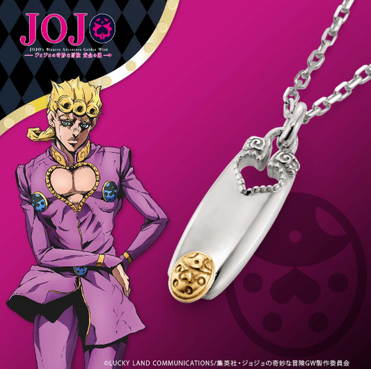 U-TREASURE Jojo's bizarre adventure Golden Wind Necklace Giorno Giovana JAPAN