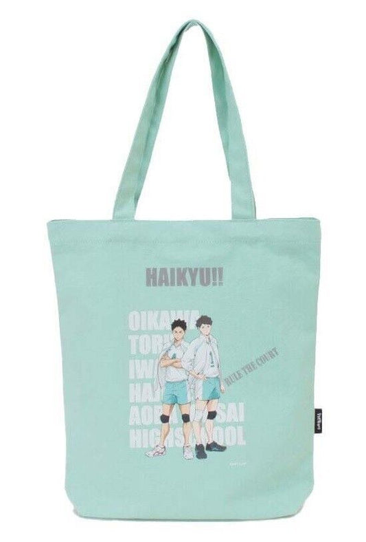 Haikyuu!! Haikyu Aoba Johsai Tooru Oikawa Hajime Iwaizumi Tote Bag Canvas