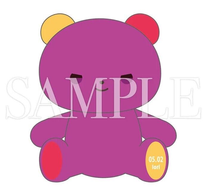 Paradox Live BIRTHDAY BEAR AKYR Iori Suiseki Plush 2024 Japan Limited