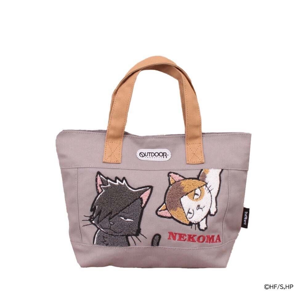 Haikyuu!! Haikyu Nekoma High Kenma Kuroo Mini Tote Bag Chenille Embroidery