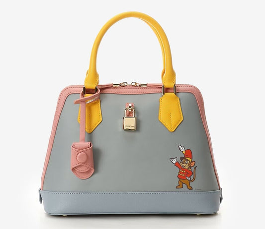 Disney 100th Anniversary Dumbo Timothy Q Mouse 2way Shoulder Bag Leather Women