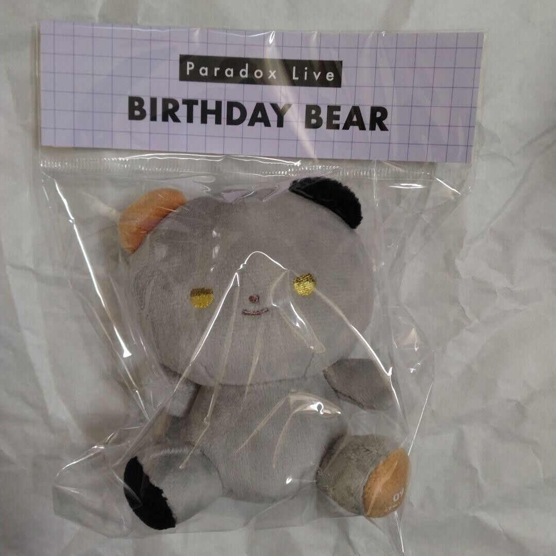 Paradox Live BIRTHDAY BEAR Buraikan Haruomi Shingu Plush 2024 Japan Limited