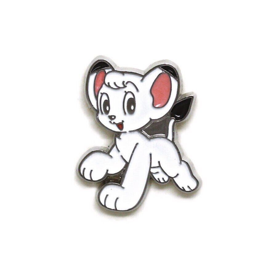 Jungle Emperor Leo Kimba the White Lion Lapel Pins Badge Osamu Tezuka Japan