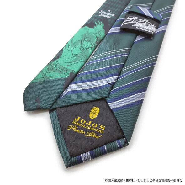 JoJo's Bizarre Adventure Pt.1 Phantom Blood Jonathan Joestar Tie Necktie Green