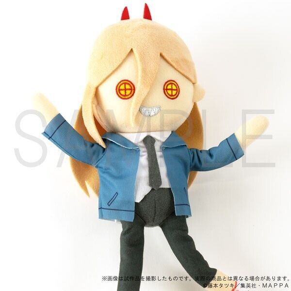 Chainsaw Man Power Posing Doll Action Plush 27cm Japan Limited