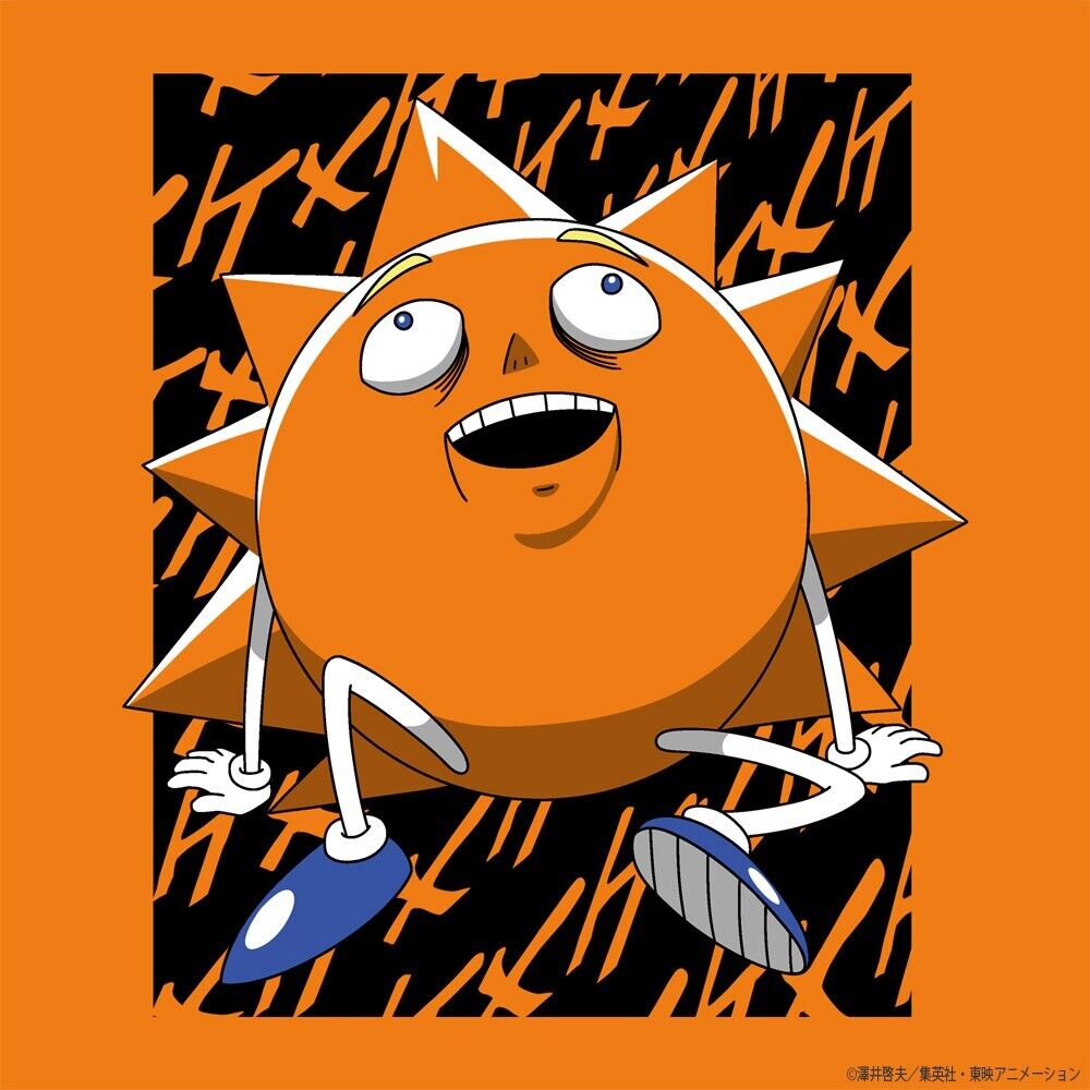 Bobobo-bo Bo-bobo Don Patch T-shirt Orange XL Size Unisex Japan Limited Cosplay