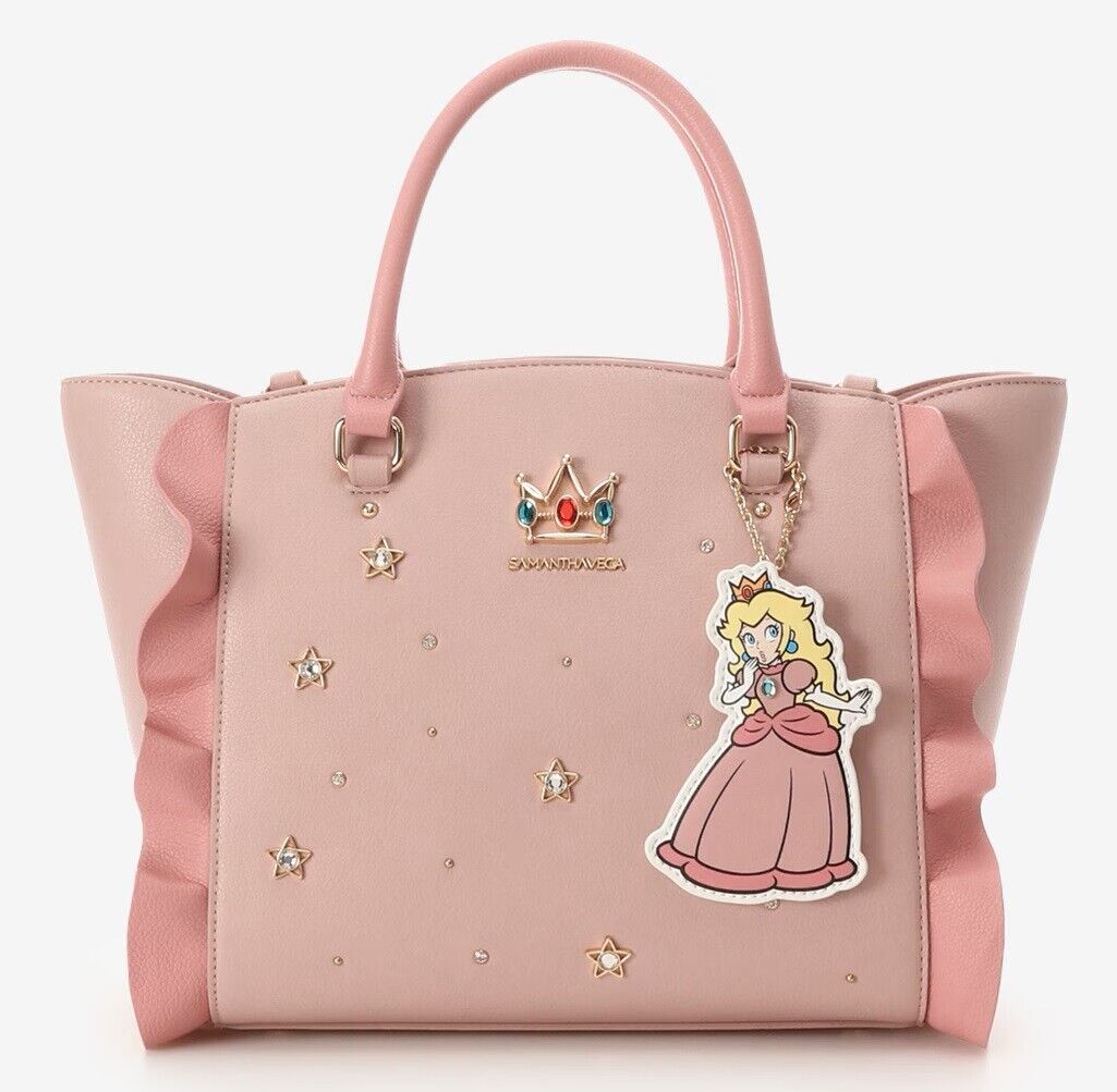 Nintendo Super Mario Bros PRINCESS PEACH COLLECTION 2way Shoulder Bag Samantha