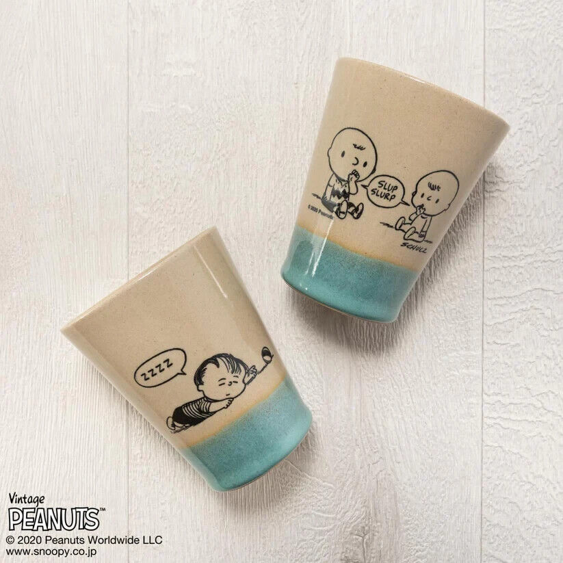 Peanuts 70th Anniversary Schoroder Baby Tumblr Cup Light Blue 190ml MASHICO