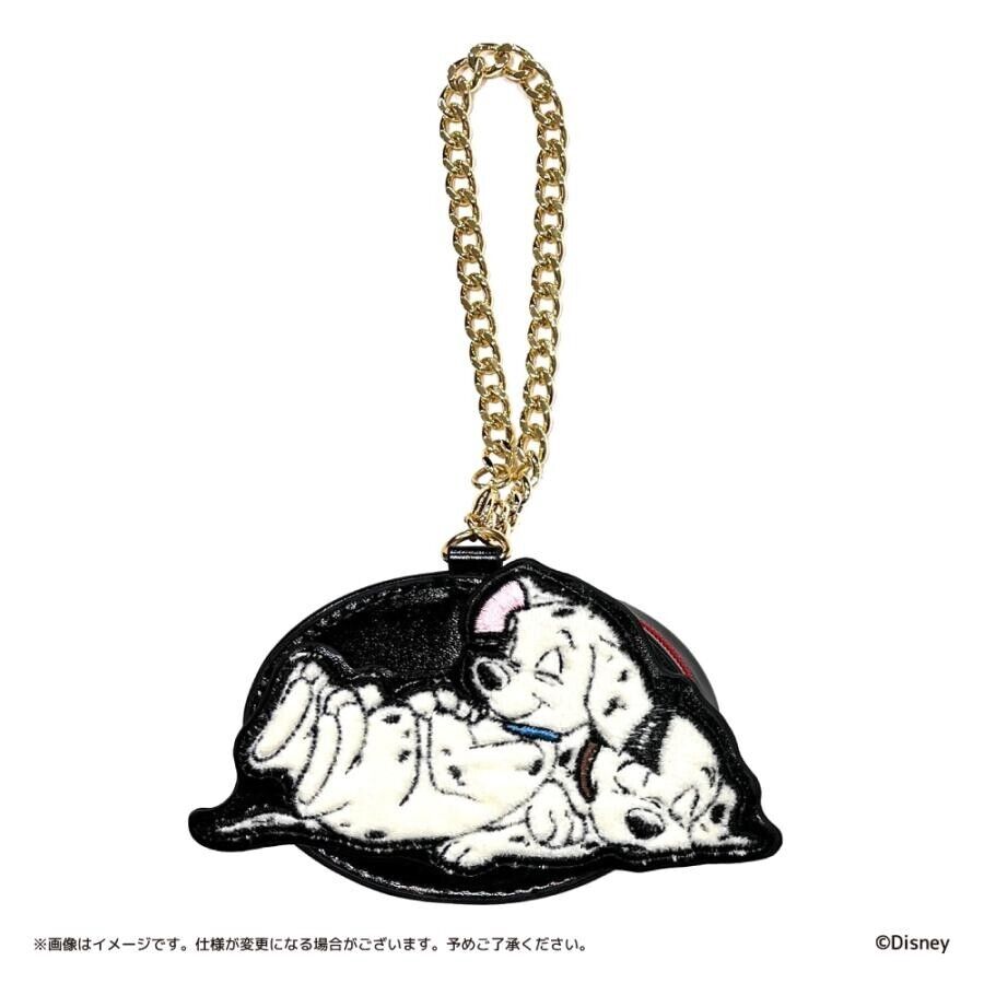 Disney 101 One Hundred and One Dalmatians Diecat Pouch Case Bag Charm Japan LTD