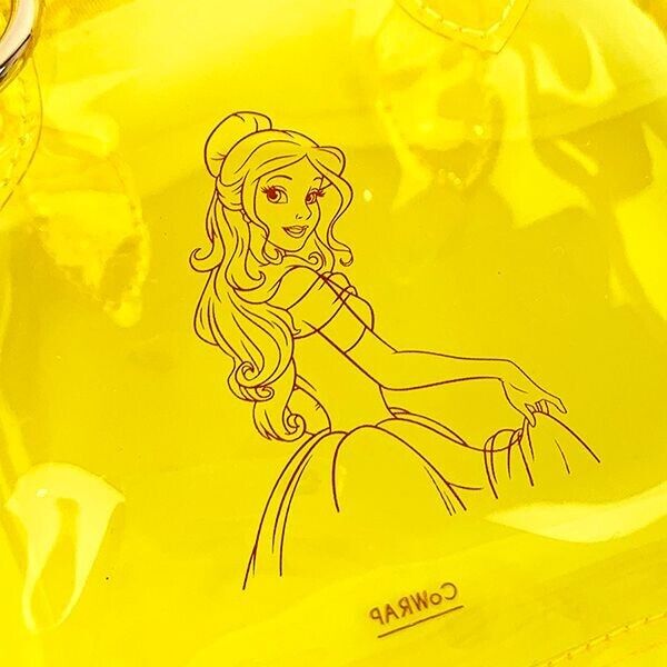 Disney Beauty and the Beast Princess Belle Clear Mini 2way Shoulder Bag CoWRAP