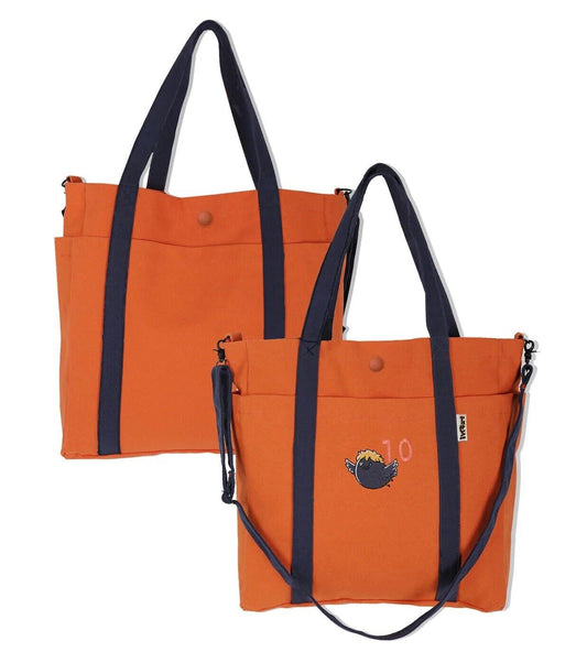 Haikyuu!! Haikyu Karasuno High Shoyo Hinata 2way Canvas Shoulder Bag Orange