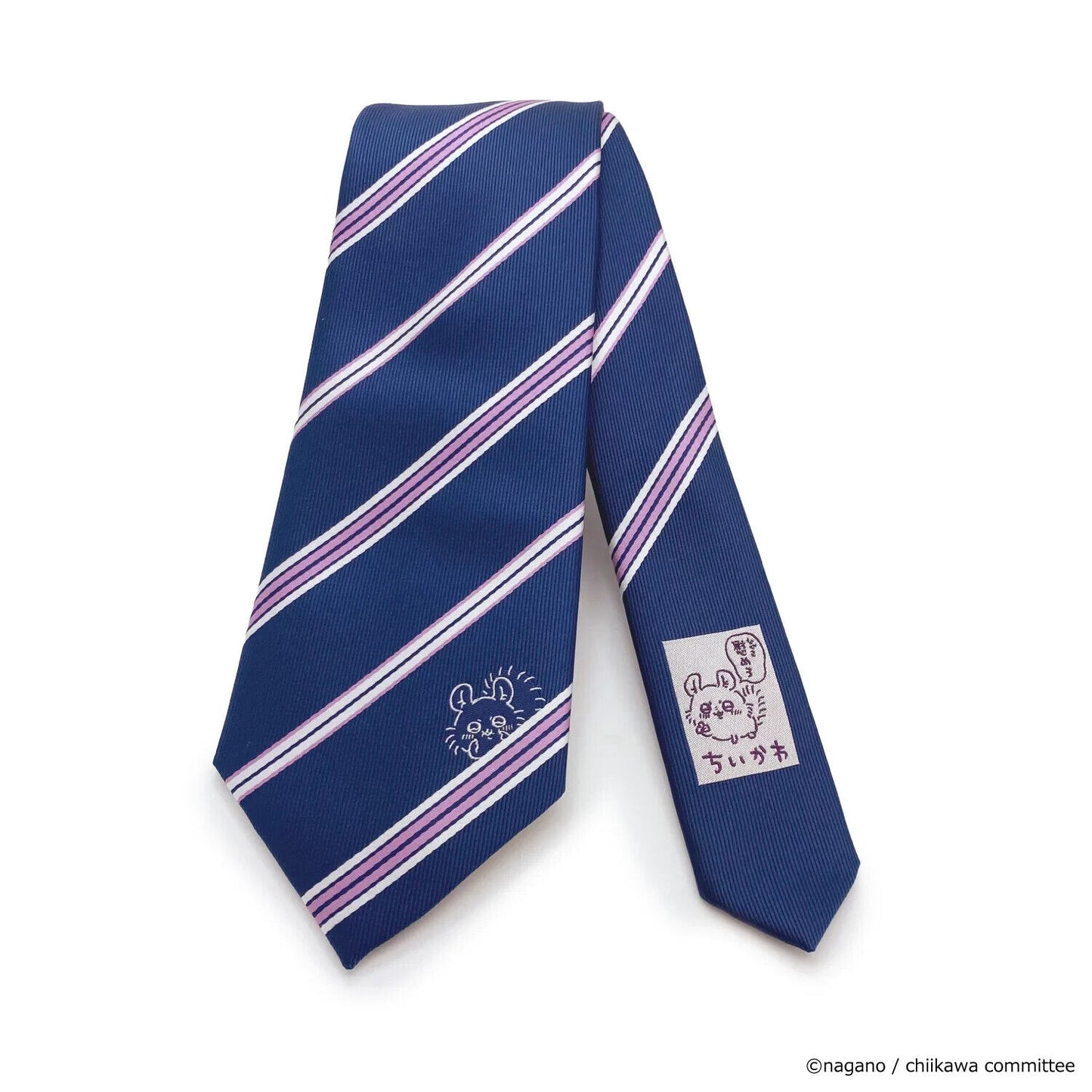 Chiikawa Momonga Tie Necktie Stripe Navy Japan Limited Cosplay