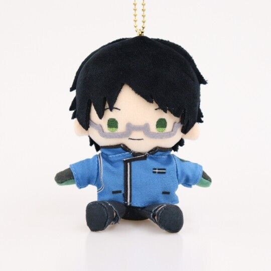 World Trigger Osamu Mikumo Mini Plush w/ Ballchain Charm Munyugurumi Japan LTD