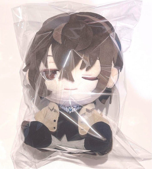 Bungo Stray Dogs Osamu Dazai Sleep Plush Doll 20cm Japan Limited Good Night