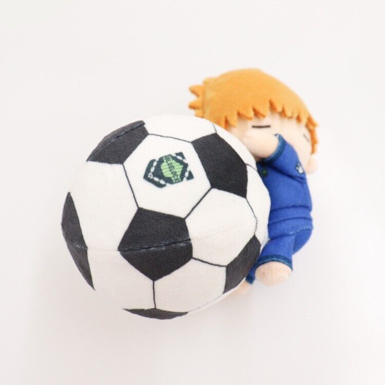 Blue Lock Rensuke Kunigami Soccer Ball Squeeze Mini Plush w/ Ballchain Japan LTD