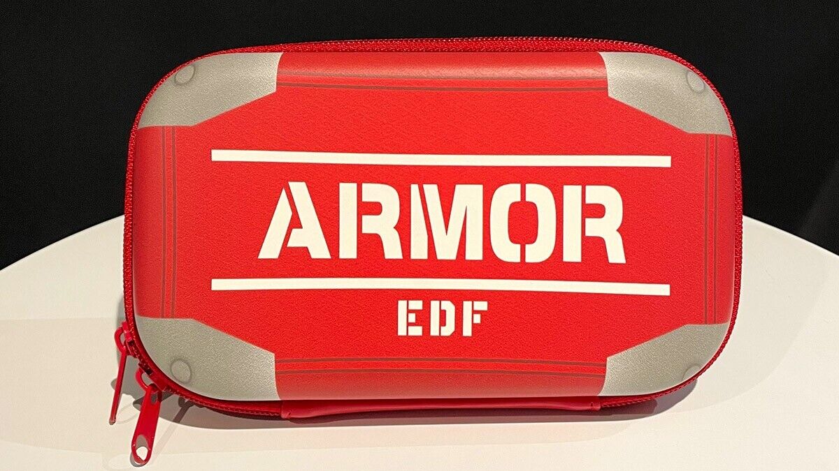 Earth Defense Force EDF ARMOR Gadget Case Bag Japan Limited